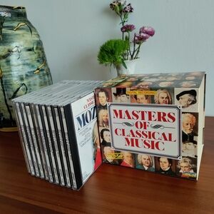 Set Masters of Classical Music CD Collection Chopin, Mozart, Beethoven